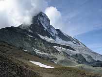 Nordseite des Matterhorns