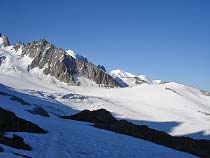 Glacier du Tour mit dem Mont Blanc