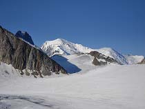 Glacier du Tour mit dem Mont Blanc