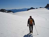 Auf dem Plateau du Trient