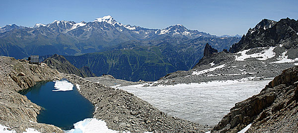 Cabane d'Orny am Glacier d'Orny