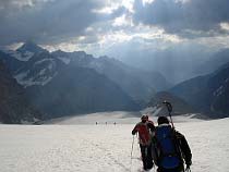 Auf dem Stockjigletscher