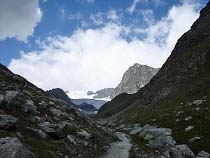 Stockjigletscher und Schönbielhütte