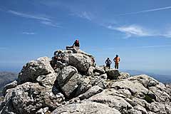 Gipfel des Puig de Massanella