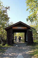 Beginn des Kungsleden