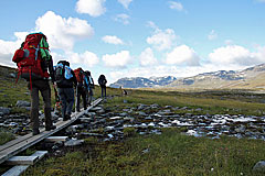 Unterwegs auf dem Kungsleden