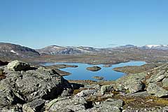 Blick zum Nordende des Gautelisvatnet