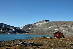 Morgens an der Caihnavaggihütte