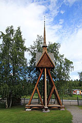 Glockenturm der Kirche