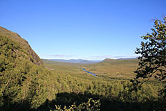 Blick zurück nach Kvikkjokk