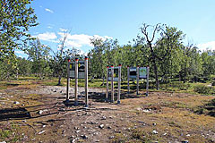 Schilder am Treparksmötet