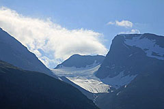 Gletscher zwischen Dubbeltoppen und Västtopparna