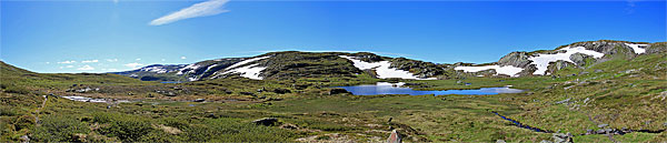 Blick zurück nach Peisabotnen