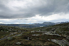 Blick zum Rembesdalsvatnet und Luranuten