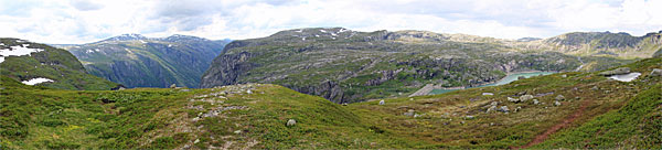 Abstieg zum Rembesdalsvatnet