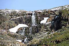 Wasserfall am Lulip Hoŋggánjira