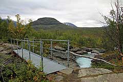 Brücke über den Hoiganjohka