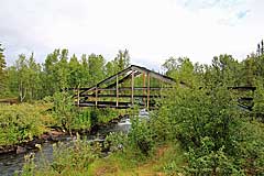 Brücke über den Njáhkájåhkå