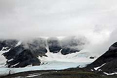 Der Gletscher Bálgatjiegŋa