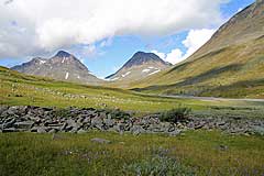 Blick zum Niejdariehpvágge