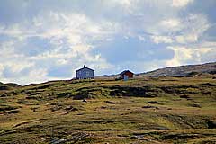 Hütte am Rissájåhkå