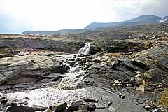 Furt vom Fluss vom Málmmatjåhkkå