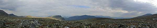 Blick Richtung Sarek