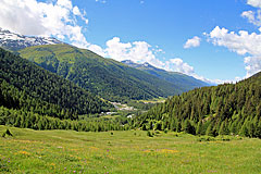 Blick zurück nach Oberwald