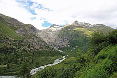 Rhonegletscher und Furkahorn