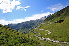 Strasse zum Furkapass