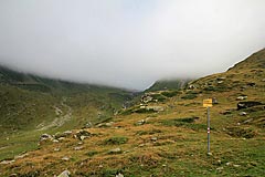 Aufstieg ins Val d' Agnel