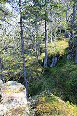 Felsen am Jon-Nilsberget