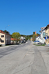 Hauptstrasse von Ullånger