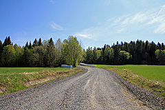 Schotterstrasse zum Fäberget