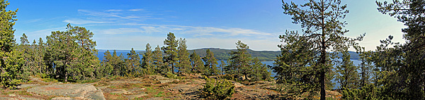 Ausblick vom Fäberget