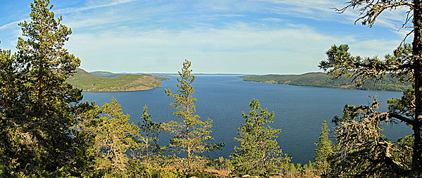 Ausblick vom Fäberget