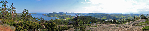 Ausblick vom Skuleberget