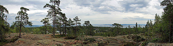 Ausblick unterhalb der Slåttdalsskrevan 