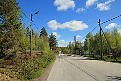 Strasse nach Köpmanholmen