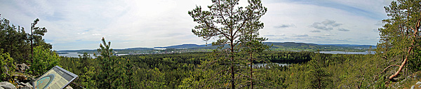 Blick nach Süden vom Varvsberget