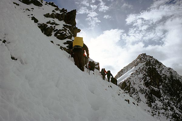 Aufstieg zum Pitztaler Jöchl