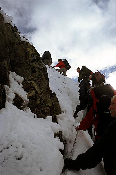 Aufstieg zum Pitztaler Jöchl