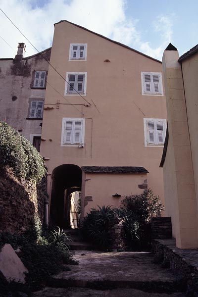 Gasse in Nonza