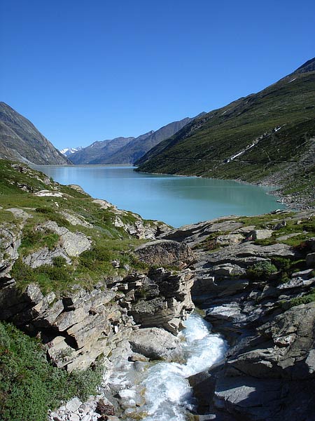 Stausee Mattmark