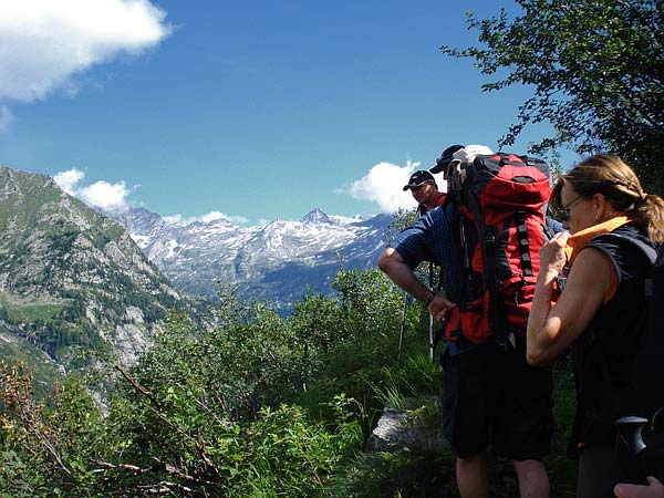 Blick zum Monte Moro