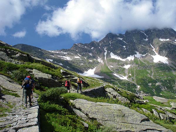 Saumpfad zum Colle del Turlo
