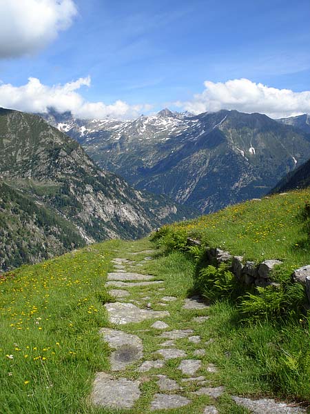 Saumpfad zum Colle del Turlo