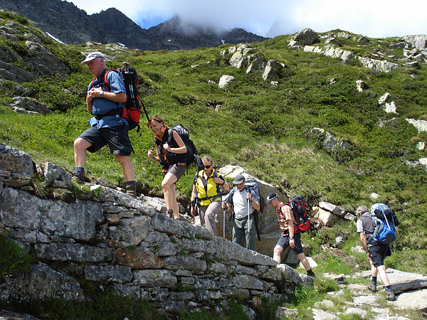 Aufstieg zum Colle del Turlo