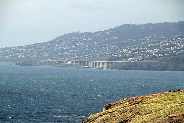 Der Flughafen von Madeira