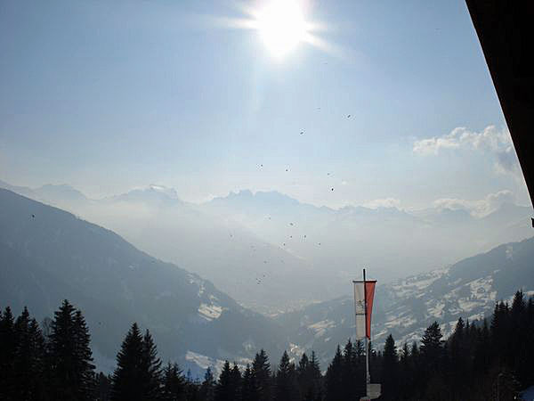 Blick von Kriestberg zum Rätikon